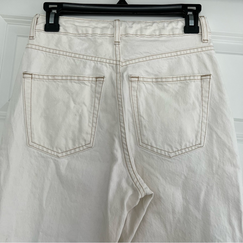 TOPSHOP White Mom Jeans - Picture 6 of 11